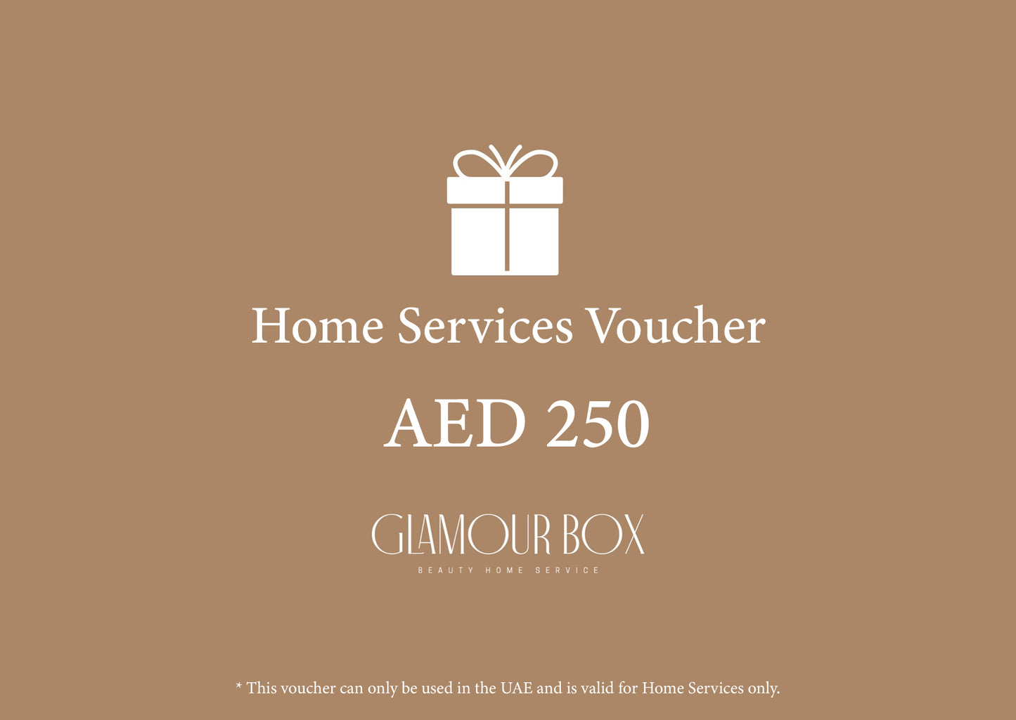 Glamour Box Home Services Voucher