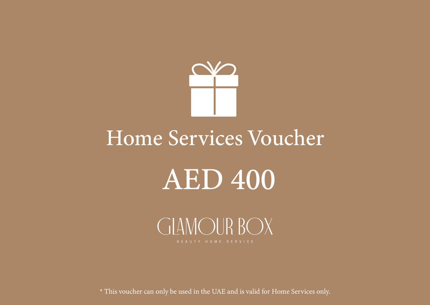 Glamour Box Home Services Voucher